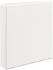 A Picture of product AVE-09401 Avery® Durable View Binder with DuraHinge® and EZD® Rings 3 1.5" Capacity, 11 x 8.5, White, (9401)