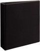 A Picture of product AVE-09500 Avery® Durable View Binder with DuraHinge® and EZD® Rings 3 2" Capacity, 11 x 8.5, Black, (9500)