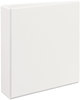 A Picture of product AVE-09501 Avery® Durable View Binder with DuraHinge® and EZD® Rings 3 2" Capacity, 11 x 8.5, White, (9501)