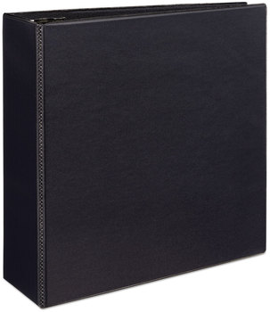 Avery® Durable View Binder with DuraHinge® and EZD® Rings 3 4" Capacity, 11 x 8.5, Black, (9800)