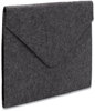 A Picture of product SMD-70921 Smead™ Soft Touch Cloth Expanding Files 2" Expansion, 1 Section, Snap Closure, Letter Size, Gray