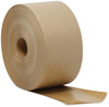 A Picture of product UNV-7300 United Facility Supply Gummed Kraft Sealing Tape Glass-Fiber Reinforced 3" Core, x 375 ft, Brown, 8/Carton