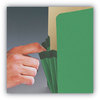 A Picture of product SMD-73216 Smead™ Colored File Pockets 1.75" Expansion, Letter Size, Green