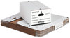 A Picture of product UNV-75130 Universal® Economical Easy Assembly Storage Files Legal White, 12/Carton