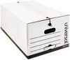 A Picture of product UNV-75130 Universal® Economical Easy Assembly Storage Files Legal White, 12/Carton