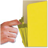 A Picture of product SMD-73233 Smead™ Colored File Pockets 3.5" Expansion, Letter Size, Yellow