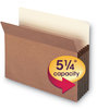 A Picture of product SMD-73234 Smead™ Redrope Drop Front File Pockets 5.25" Expansion, Letter Size, 10/Box