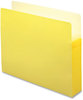 A Picture of product SMD-73243 Smead™ Colored File Pockets 5.25" Expansion, Letter Size, Yellow