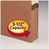 A Picture of product SMD-73624 Smead™ Redrope Drop-Front End Tab File Pockets 3.5" Expansion, Letter Size, 10/Box