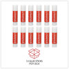 A Picture of product UNV-75748 Universal® Glue Stick Value Pack, 0.28 oz, Applies and Dries Clear, 12/Pack
