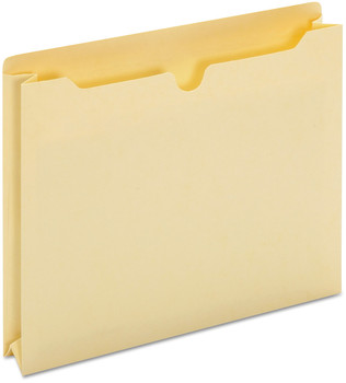 Universal® Economical Manila File Jackets Straight Tab, Letter Size, 50/Box