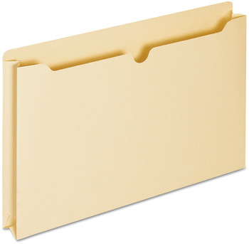 Universal® Economical Manila File Jackets Straight Tab, Legal Size, 50/Box