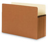 A Picture of product SMD-74234 Smead™ Redrope Drop Front File Pockets 5.25" Expansion, Legal Size, 10/Box