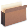 A Picture of product SMD-74274 Smead™ Redrope Drop-Front File Pockets with Fully Lined Gussets 5.25" Expansion, Legal Size, 10/Box