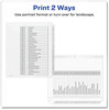 A Picture of product AVE-11166 Avery® Customizable Table of Contents Ready Index® Black & White Dividers with Printable Section Titles TOC and 26-Tab, A to Z, 11 x 9.25, 1 Set