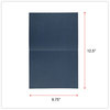 A Picture of product UNV-76897 Universal® Certificate/Document Cover 8.5 x 11; 8 10; A4, Navy, 6/Pack