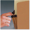 A Picture of product SMD-74892 Smead™ Colored File Pockets 3.5" Expansion, Legal Size, Assorted Colors, 5/Pack