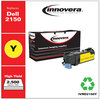 A Picture of product IVR-D2150Y Innovera® D2150B, D2150C, D2150M, D2150Y Toner Remanufactured Yellow High-Yield Replacement for 331-0718, 2,500 Page-Yield, Ships in 1-3 Business Days