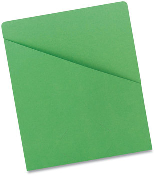 Smead™ File Jackets Letter Size, Green, 25/Pack