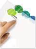 A Picture of product AVE-11201 Avery® Insertable Style Edge™ Tab Plastic Dividers 8-Tab, 11 x 8.5, Translucent, 1 Set