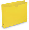 A Picture of product SMD-75571 Smead™ Colored File Jackets with Reinforced Double-Ply Tab Straight Letter Size, Yellow, 50/Box