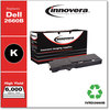 A Picture of product IVR-D2660B Innovera® D2660B, D2660C, D2660M, D2660Y Toner Remanufactured Black High-Yield Replacement for 593-BBBU, 6,000 Page-Yield