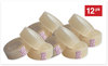 A Picture of product UNV-83436VP Universal® Invisible Tape 1" Core, 0.75" x 36 yds, Clear, 12/Pack