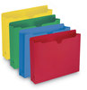 A Picture of product SMD-75673 Smead™ Colored File Jackets with Reinforced Double-Ply Tab Straight Letter Size, Assorted Colors, 50/Box