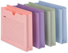 A Picture of product SMD-75695 Smead™ Notes File Jackets Straight Tab, 2" Expansion, Letter Size, Assorted Colors, 12/Pack