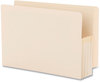 A Picture of product SMD-76124 Smead™ Manila End Tab File Pockets 3.5" Expansion, Legal Size, 25/Box