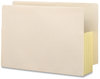 A Picture of product SMD-76164 Smead™ Manila End Tab File Pockets with Tyvek-Lined Gussets, 3.5" Expansion, Legal Size, 10/Box