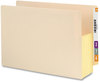 A Picture of product SMD-76174 Smead™ Manila End Tab File Pockets with Tyvek-Lined Gussets, 5.25" Expansion, Legal Size, 10/Box