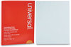 A Picture of product UNV-84624 Universal® Laminating Pouches 5 mil, 9" x 11.5", Gloss Clear, 100/Pack