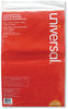 A Picture of product UNV-84640 Universal® Laminating Pouches 3 mil, 18" x 12", Gloss Clear, 25/Pack