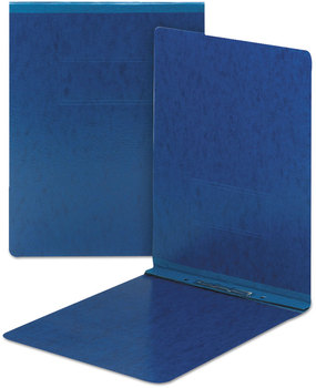 Smead™ Prong Fastener Premium Pressboard Report Cover Two-Prong Fastener: 2" Capacity, 8.5 x 11, Dark Blue/Dark Blue