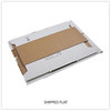 A Picture of product UNV-85120 Universal® Economy Storage Drawer Files Letter White, 6/Carton