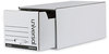 A Picture of product UNV-85120 Universal® Economy Storage Drawer Files Letter White, 6/Carton