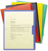 A Picture of product SMD-85740 Smead™ Organized Up® Poly Opaque Project Jackets Letter Size, Assorted Colors, 5/Pack