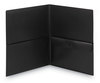 A Picture of product SMD-87700 Smead™ Poly Two-Pocket Folders with Security Pocket Folder Snap Closure 100-Sheet Capacity, 11 x 8.5, Black, 5/Pack