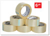 A Picture of product UNV-93000 Universal® Heavy-Duty Box Sealing Tape 3" Core, 1.88" x 54.6 yds, Clear, 6/Box