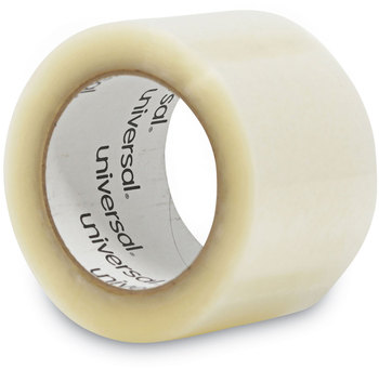 Universal® Clear Packaging Tape 3" Core, 72 mm x 100 m, 24/Carton