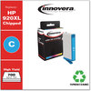 A Picture of product IVR-D972ANC Innovera® D975AN, D974AN, D973AN, D972AN Ink Remanufactured Cyan High-Yield Replacement for 920XL (CD972AN), 700 Page-Yield