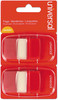 A Picture of product UNV-99001 Universal® Deluxe Pop-Up Page Flags Red, 50 Flags/Dispenser, 2 Dispensers/Pack