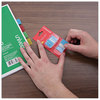 A Picture of product UNV-99002 Universal® Deluxe Pop-Up Page Flags Blue, 50 Flags/Dispenser, 2 Dispensers/Pack
