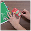 A Picture of product UNV-99003 Universal® Deluxe Pop-Up Page Flags Green, 50 Flags/Dispenser, 2 Dispensers/Pack