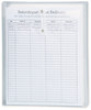 A Picture of product SMD-89540 Smead™ Poly String & Button Interoffice Envelopes and Open-End (Vertical), 9.75 x 11.63, Clear, 5/Pack