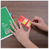 A Picture of product UNV-99006 Universal® Deluxe Pop-Up Page Flags Yellow, 50 Flags/Dispenser, 2 Dispensers/Pack