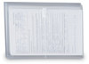 A Picture of product SMD-89661 Smead™ Poly Side-Load Envelopes Fold-Over Closure, 9.75 x 11.63, Clear, 5/Pack