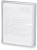 A Picture of product SMD-89661 Smead™ Poly Side-Load Envelopes Fold-Over Closure, 9.75 x 11.63, Clear, 5/Pack