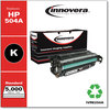 A Picture of product IVR-E250A Innovera® E250A-E253A Toner Remanufactured Black Replacement for 504A (CE250A), 5,000 Page-Yield, Ships in 1-3 Business Days
